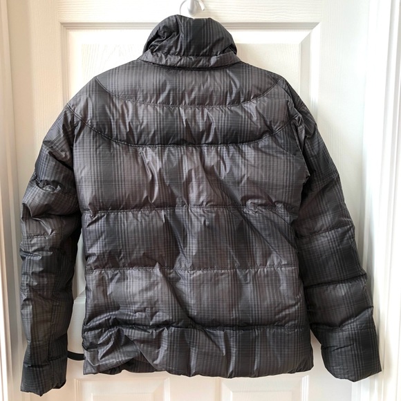 ⭐️ Woman’s Gray Plaid Columbia Omni Shield Down Puffer Coat Jacket Size MEDIUM - Picture 12 of 16